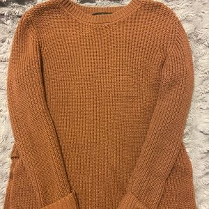 Burnt orange forever 21 small sweater